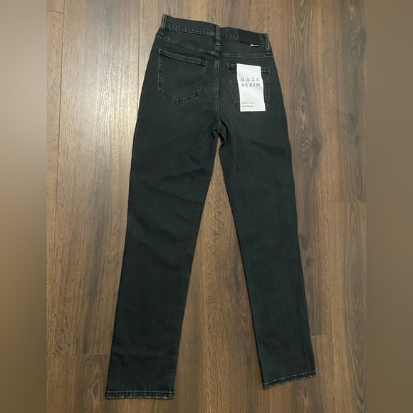 NWT Women’s Daze Black Smarty Pants High Rise Slim Jeans 25 - Picture 7 of 13